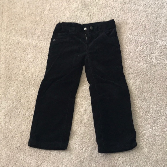 Crazy 8 Bottoms Boys 3 T Black Cord Pants Crazy 8 Adjustable Waist